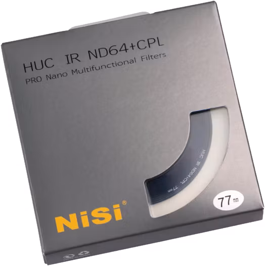 NiSi Filter IRND 64+CPL Pro Nano 82mm
