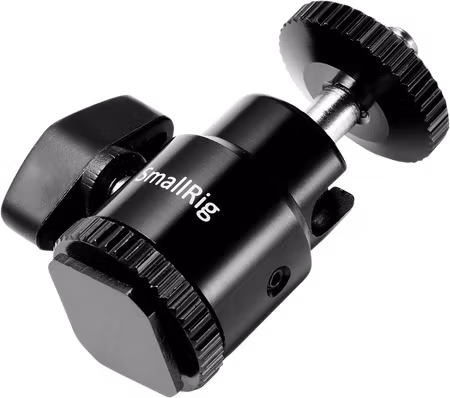 SMALLRIG 761 Camera Cold Shoe - Ballhead-1/4" Scre
