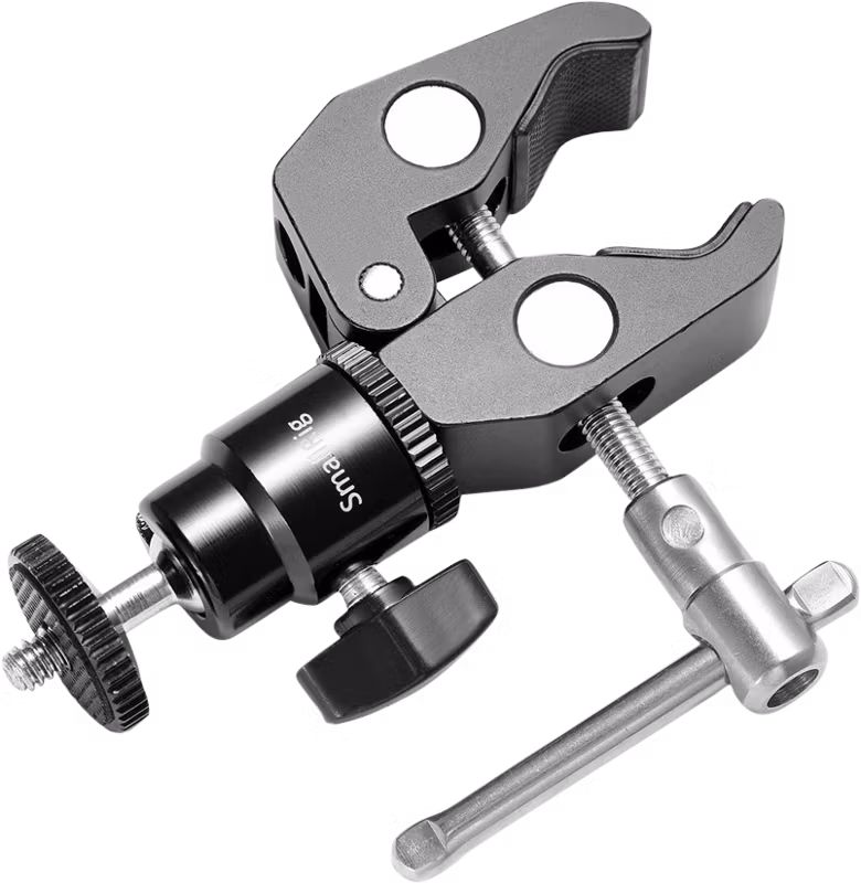 SmallRig 1124 Ball Head Mount and CoolClamp
