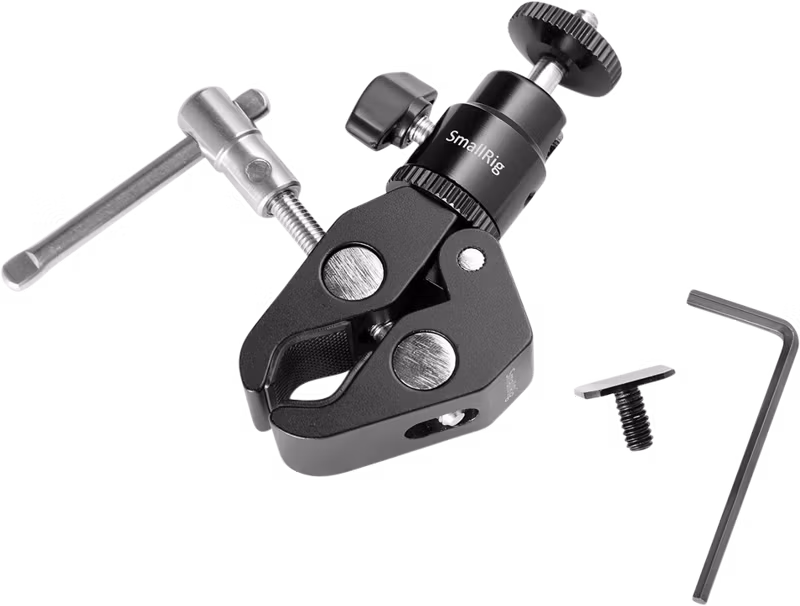 SmallRig 1124 Ball Head Mount and CoolClamp