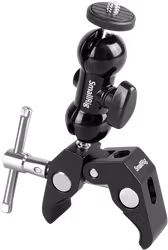 SMALLRIG 1138 Double Ballhead w/Clamp & 1/4" Screw
