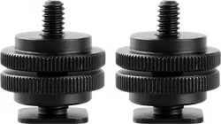 SmallRig 1631 Cold Shoe Adpt w/ 3/8" - 1/4" Thread