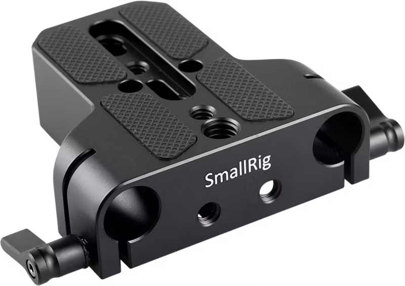 SmallRig 1674 Baseplate with 15mm Rod Clamp