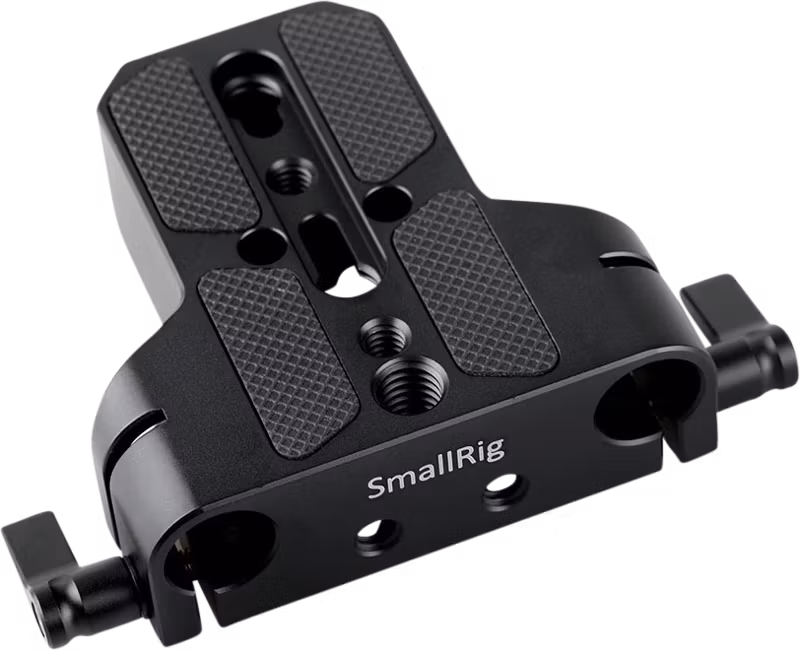 SmallRig 1674 Baseplate with 15mm Rod Clamp