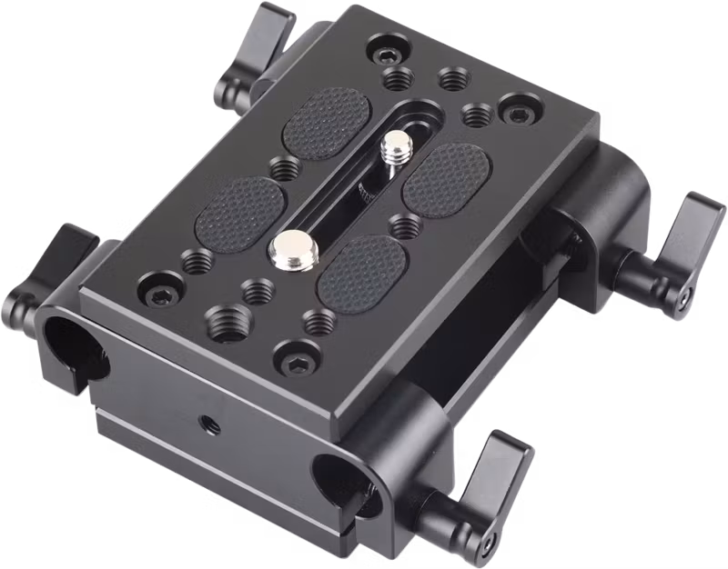 SMALLRIG 1798 Baseplate w/Dual 15mm Rod Clamp