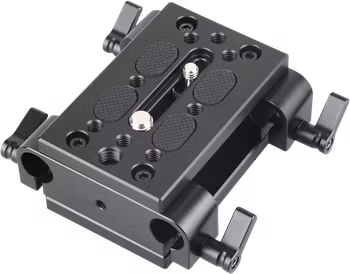 SMALLRIG 1798 Baseplate w/Dual 15mm Rod Clamp