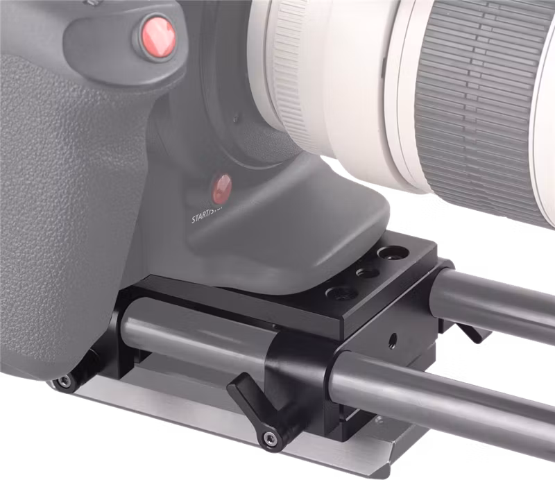 SMALLRIG 1798 Baseplate w/Dual 15mm Rod Clamp
