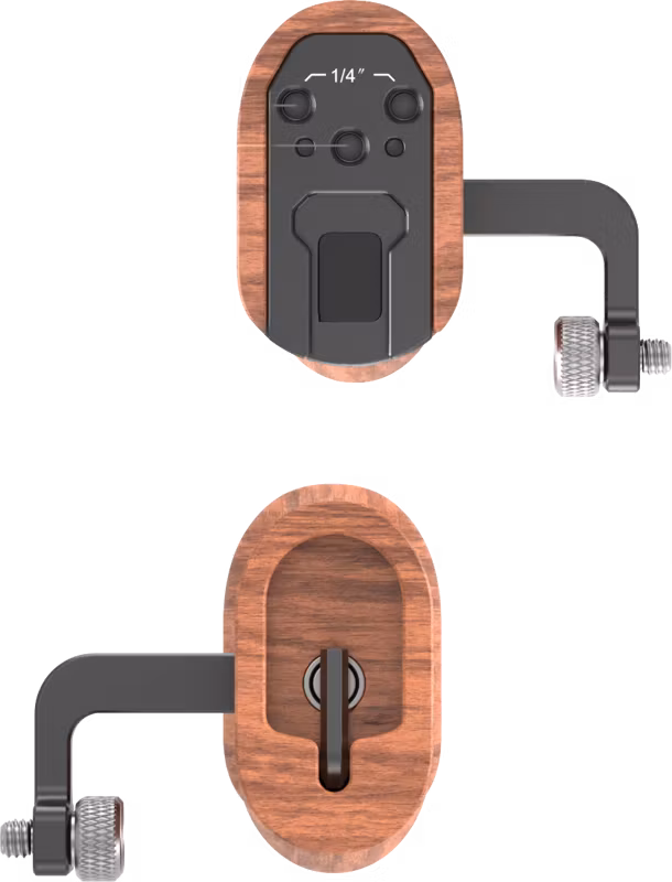SmallRig 2093 Handle Wooden Universal Side