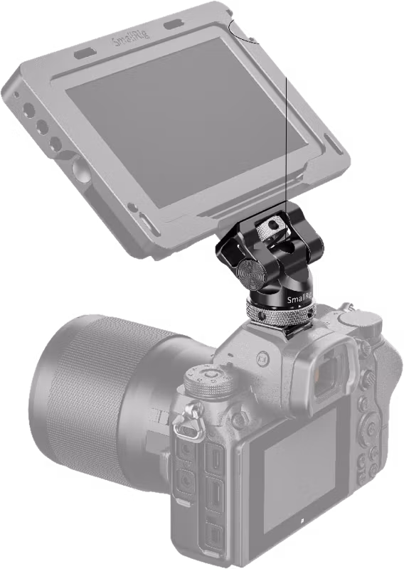 SmallRig 2346 Swivel & Tilt Mount with Cold Shoe