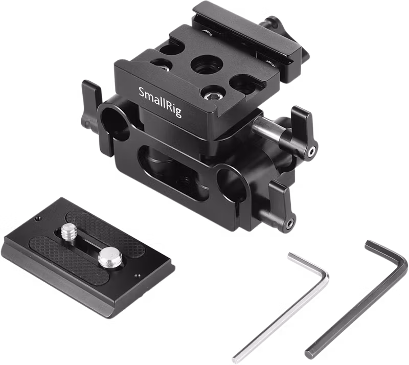 SmallRig 2272 Univ 15mm Rail Supp Syst Baseplate