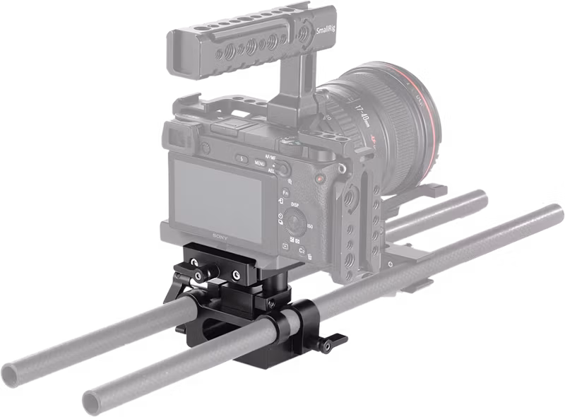 SmallRig 2272 Univ 15mm Rail Supp Syst Baseplate
