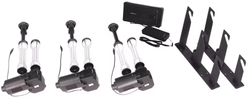 Nanlite 3-axle background support elevator kit