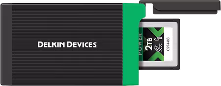 DELKIN CARDREADER CFEXPRESS ALUMINUM