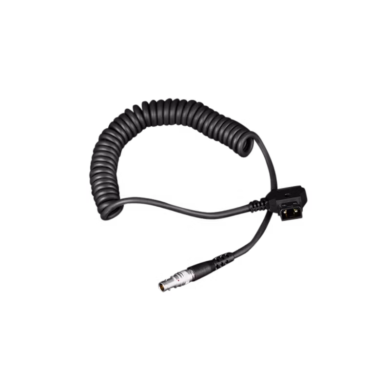 Hollyland D-TAP to 2-Pin LEMO Spring Cable