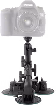 Delkin Fat Gecko Camera Mounts - FG Triple Suction
