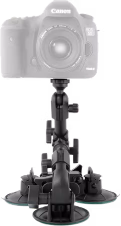 Delkin Fat Gecko Camera Mounts - FG Triple Suction