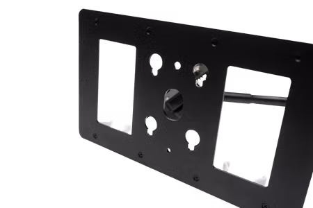 Nanlite T12 holder for 4 tubes with ball head yoke & gooseneck