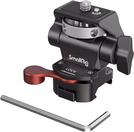 SmallRig 2906 Swivel and Tilt Adjustable Monitor Mount NATO-Mount