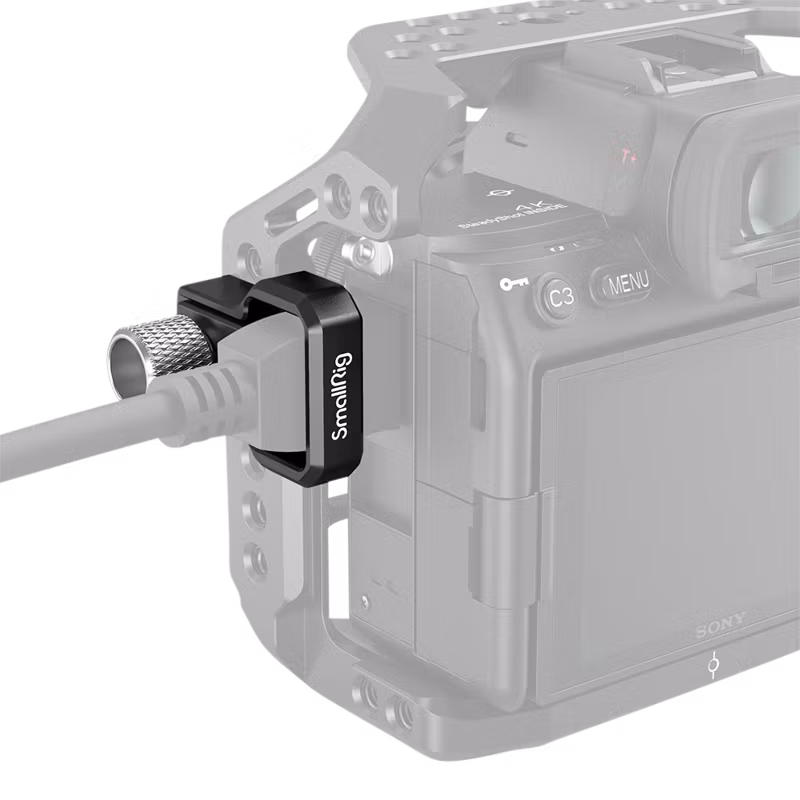 SMALLRIG 3000 HDMI & USB-C Cable Clamp for A7S III