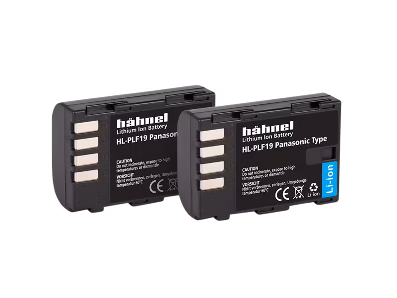 Hähnel Battery Panasonic HL-PLF19 / DMW-BLF19 Twin Pack