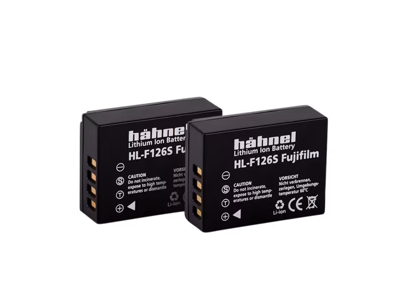 Hähnel Battery Fujifilm HL-F126s / NP-W126S Twin Pack