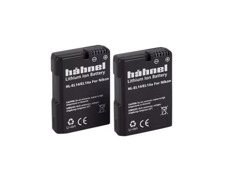 Hähnel Battery Nikon HL-EL14/14A / EN-EL14/14A Twin Pack