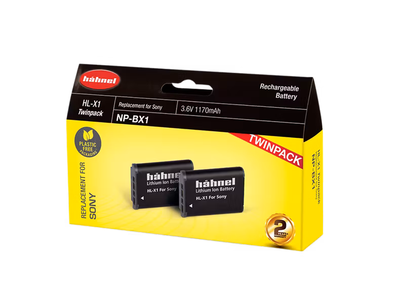 Hähnel Battery Sony HL-X1 / NP-BX1 Twin Pack