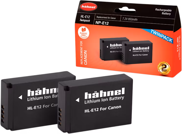 Hähnel Battery Canon HL-E12 / LP-E12 Twin Pack
