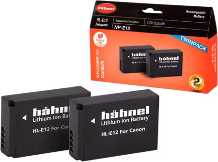 Hähnel Battery Canon HL-E12 / LP-E12 Twin Pack