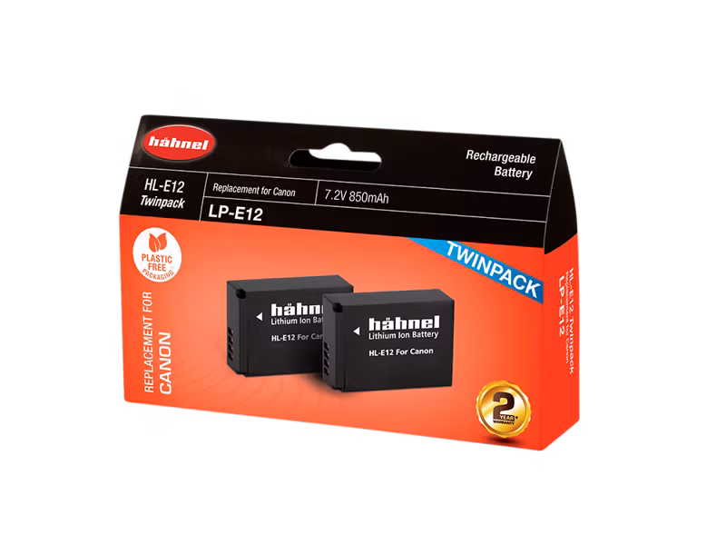 Hähnel Battery Canon HL-E12 / LP-E12 Twin Pack