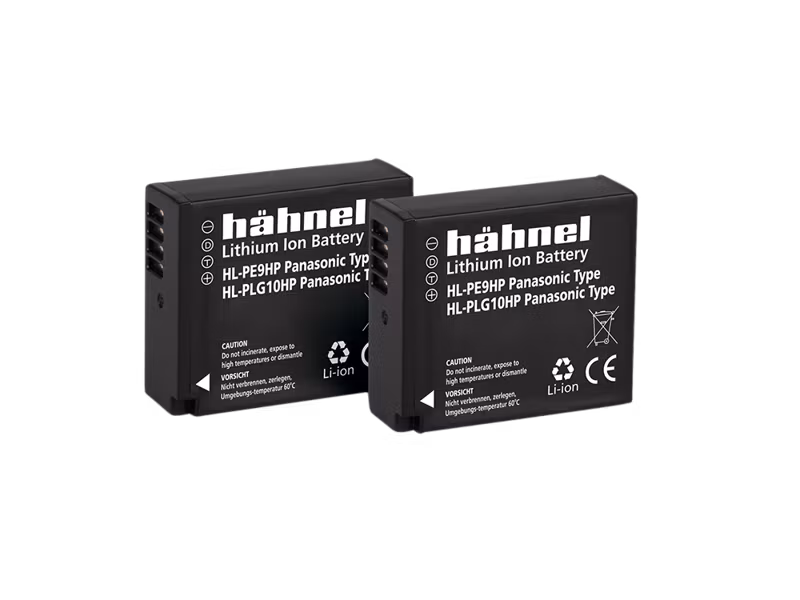 Hähnel Battery Panasonic HL-PLG10HP / DMW-BLG10E Twin Pack
