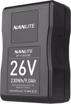 Nanlite battery V-mount 26V 230WH