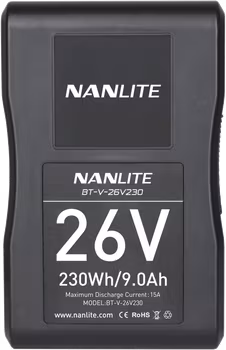 Nanlite battery V-mount 26V 230WH