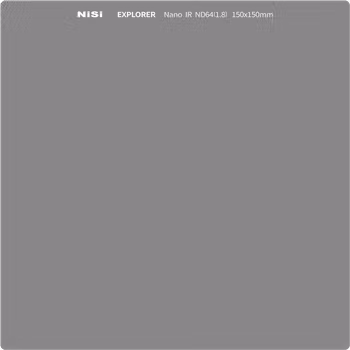 NiSi Square Filter Explorer 150X150mm IRND 64 6Stops