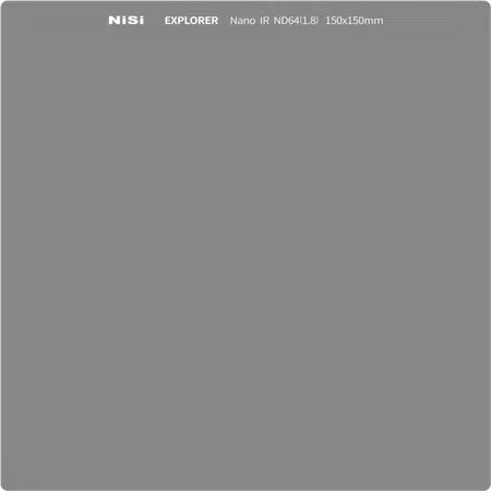 NiSi Square Filter Explorer 150X150mm IRND 64 6Stops