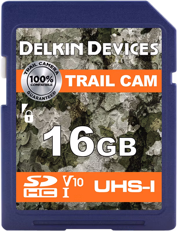 Delkin SDHC Trail Cam R100/W30 (V10) 16GB