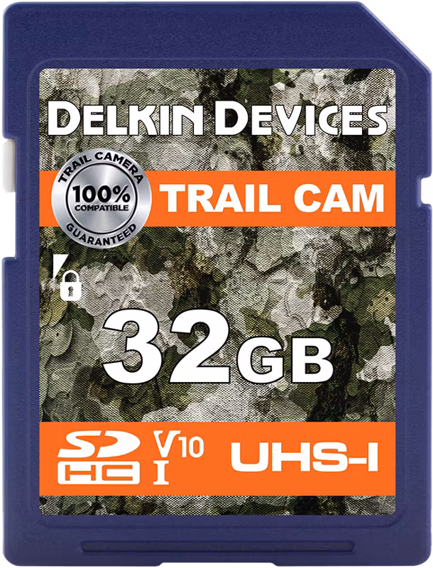Delkin SDHC Trail Cam R100/W30 U3 (V30) 32GB