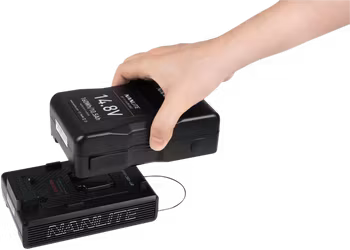 Nanlite Adapter for 14,8/26 volt batteries