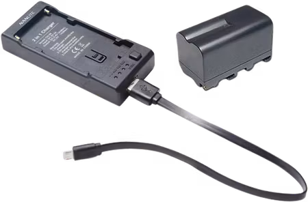 Kit Nanlite Battery 4500mah NP-F w/CN-58 charger