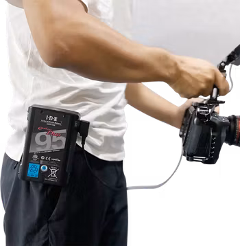 SmallRig 2990 Battery Plate V-Mount w Belt Clip