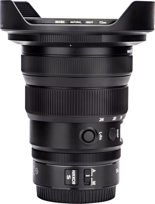 NiSi Filter 112mm for Nikon Z14-24mm/2.8S Natural