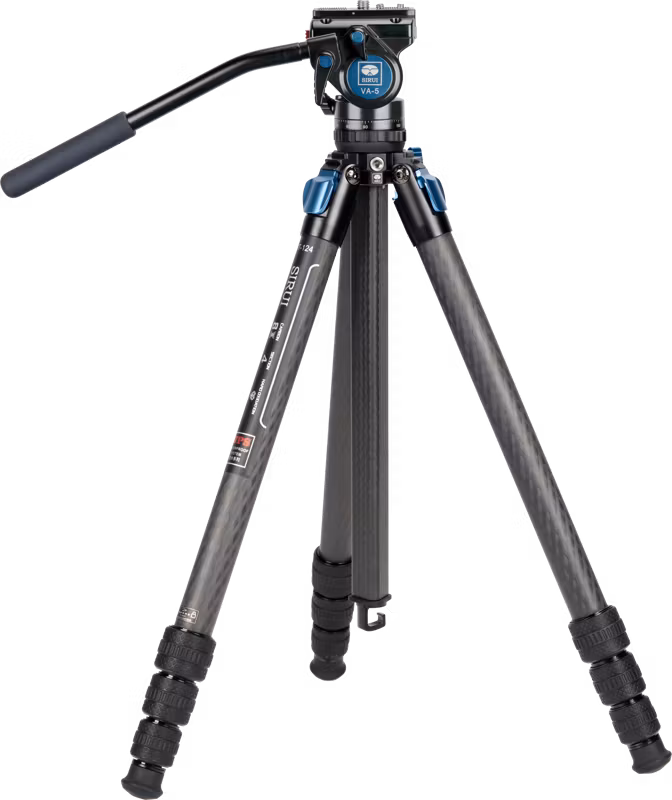 Sirui ST-124+VA-5X Carbon Tripod WPS with Video Head