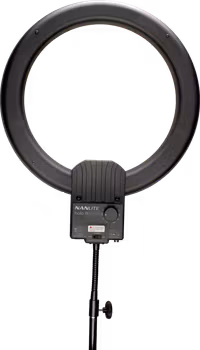Nanlite Halo19 LED Ring Light with carrying case