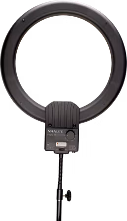 Nanlite Halo19 LED Ring Light with carrying case