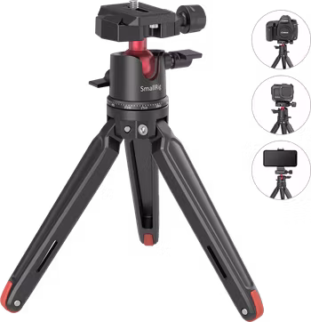 SmallRig 2664 Tablet Minitripod with Panoramic Bal