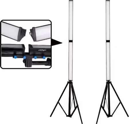 Nanlite T2 adapter for striplight