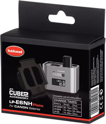 Hähnel ProCUBE 2 Plate for Canon LP-E6/LP-E6N/LP-E6NH Batteries