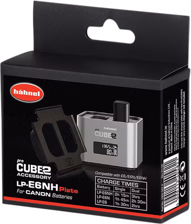 Hähnel ProCUBE 2 Plate for Canon LP-E6/LP-E6N/LP-E6NH Batteries