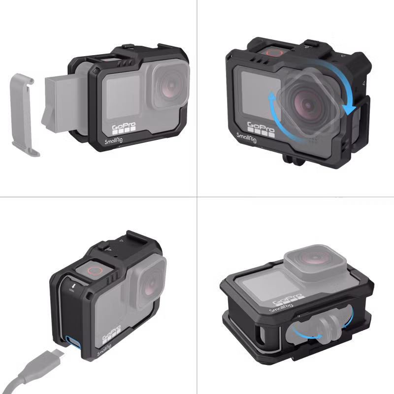 SmallRig 3083 Cage Black For GoPro Hero 9/10/11/12