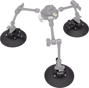 SmallRig 4114 Suction Cup 6" with camera mount
